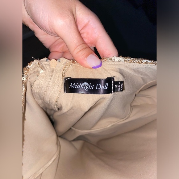 Dillards Midnight Doll Evening Dress - Picture 4 of 5